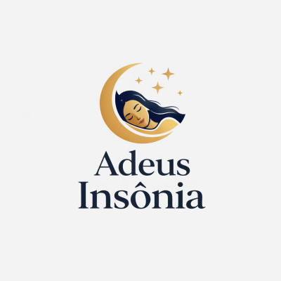 Adeus Insônia_ logo sereno e minimalista